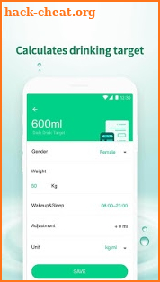 Water Drink Tracker - Water Time & Alarm screenshot