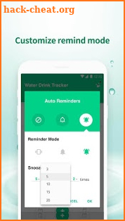 Water Drink Tracker - Water Time & Alarm screenshot