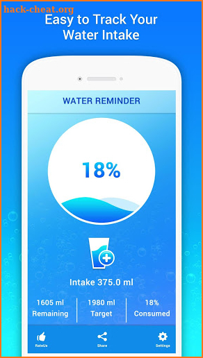 Water Drinking Reminder - Drink Water Reminder App screenshot