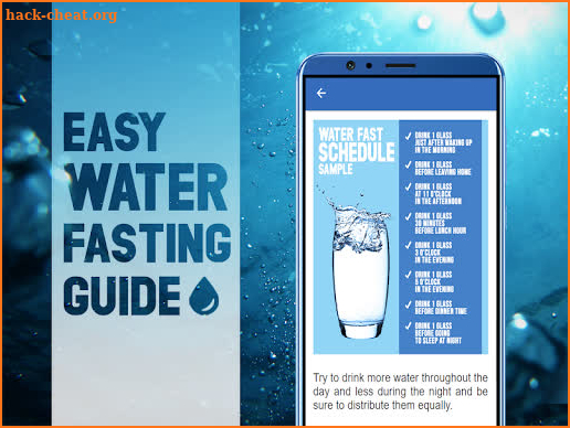 Water Fast Diet Plan screenshot