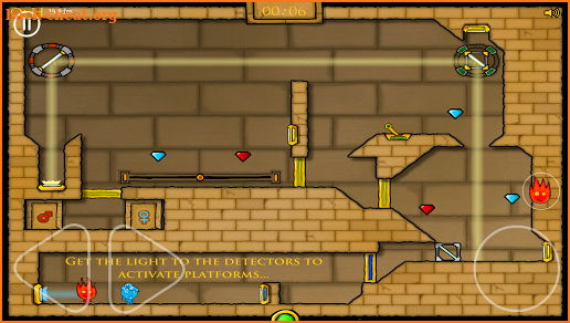 Water girl and Fire boy: Light Temple Adventure screenshot