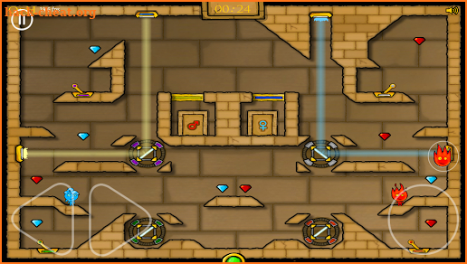 Water girl and Fire boy: Light Temple Adventure screenshot