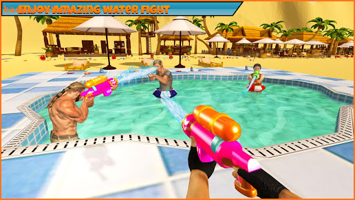 Water Gun Arena - Pool Kids Water Shooting Game screenshot