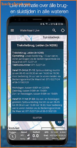 Water Map Live - Holland screenshot