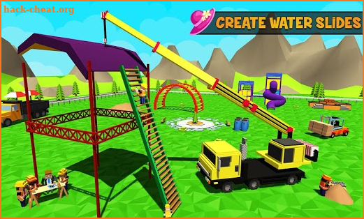 Water Park Craft: Waterslide Uphill Rush Adventure screenshot