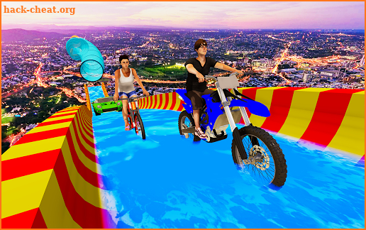 Water Park Uphill Adventure Slide Racing screenshot