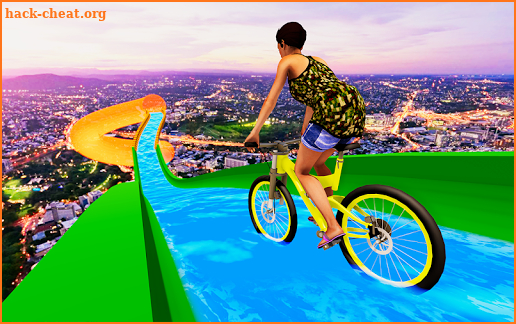 Water Park Uphill Adventure Slide Racing screenshot