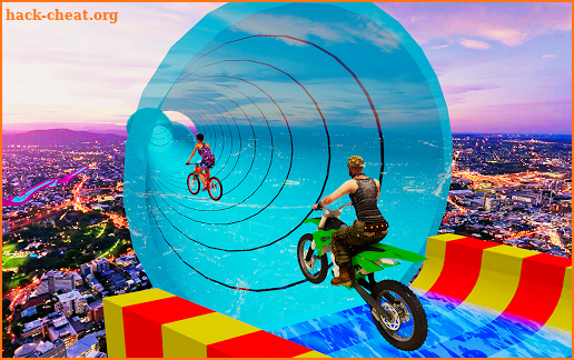 Water Park Uphill Adventure Slide Racing screenshot