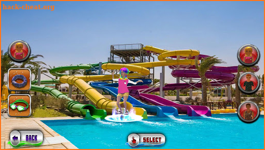 Water Slide Jojo Surfer: Adventure Rush Racing screenshot