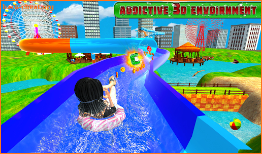 Water Slide Rush Racing screenshot