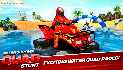 Water Surfing Quad Stunt screenshot