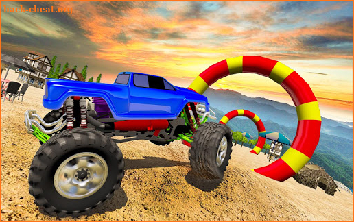 Water Surfing Truck Stunts screenshot