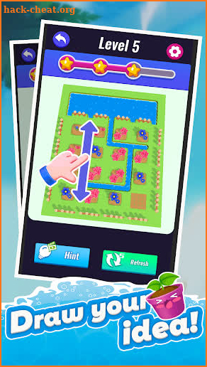 Water the Plants! - Water, Brain, Puzzle Game screenshot