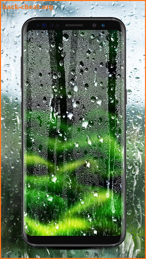 Waterdrops Live Wallpaper 2018 screenshot