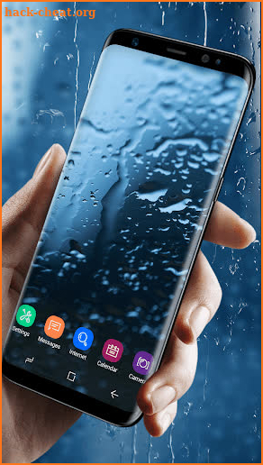 Waterdrops Live Wallpaper 2018 screenshot