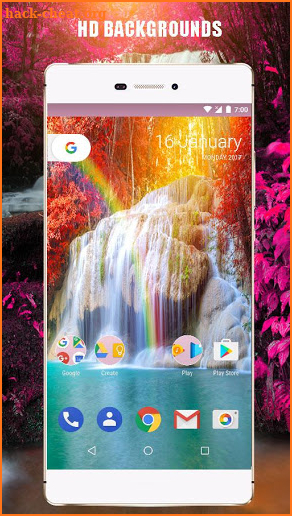 Waterfall Backgrounds Live HD screenshot