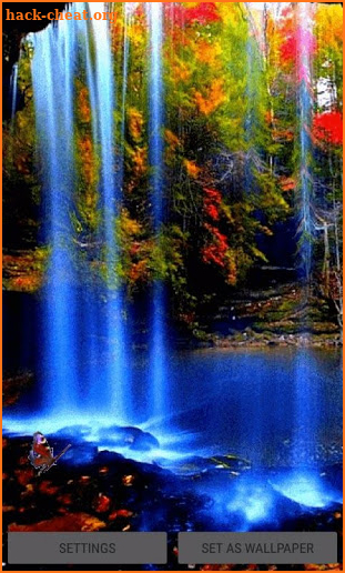 Waterfall Magic Live Wallpaper screenshot