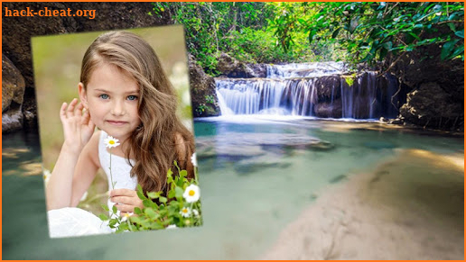 Waterfall Photo Frame screenshot