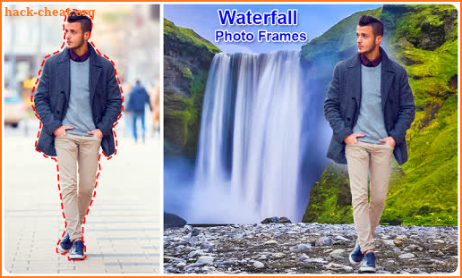 Waterfall Photo Frames screenshot