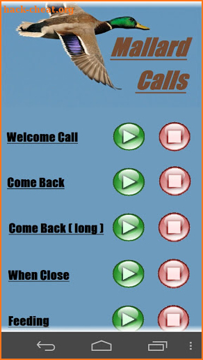 Waterfowl Calls Pro screenshot