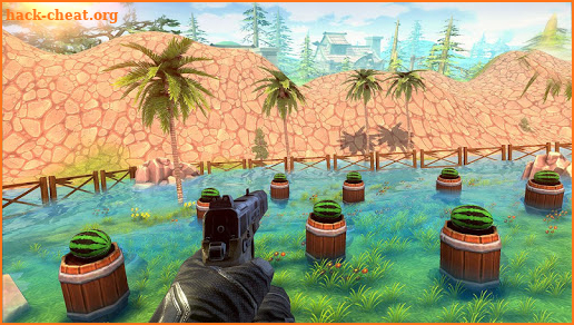 Watermelon Shooting Real Fruit screenshot