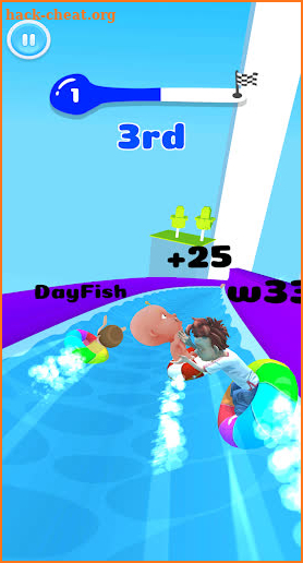 Waterpark Race 3D - Slide Water Games screenshot