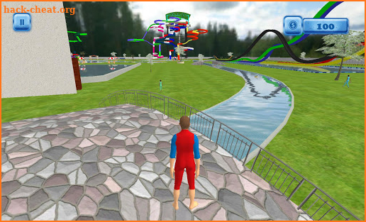 Waterpark Slide & Ride Free Style screenshot