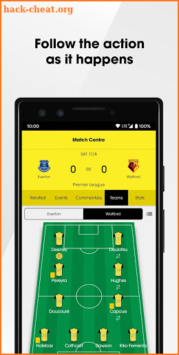 Watford F.C screenshot