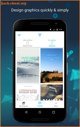 Wattpad & eBook Cover Maker by Desygner screenshot