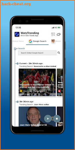 WatzTrending screenshot