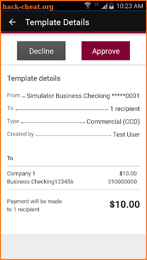 Wauna CU Business Banking screenshot