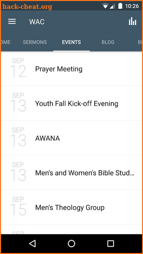 Wausau Alliance Church screenshot