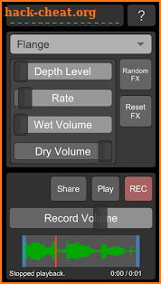 Wav Voice Tune - Auto pitch correction screenshot