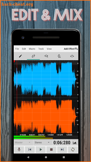 WaveEditor for Android™ Audio Recorder & Editor screenshot