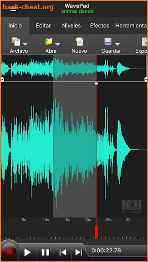 WavePad, editor de audio gratis [ES] screenshot