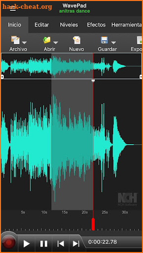 WavePad Máster [ES] screenshot