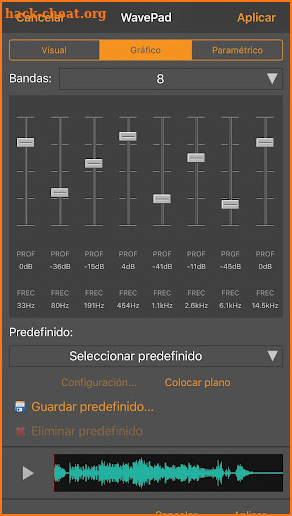 WavePad Máster [ES] screenshot