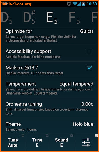 Waves - Tuner screenshot