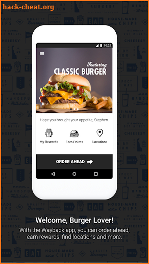 Wayback Burgers screenshot