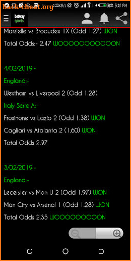 Waybet Soccer Tips screenshot