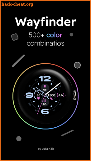 Wayfinder - Analog Watch Face screenshot