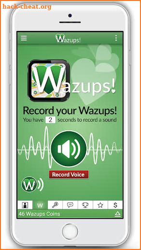 Wazups Free Dating App. Speak. Text. Meet. screenshot