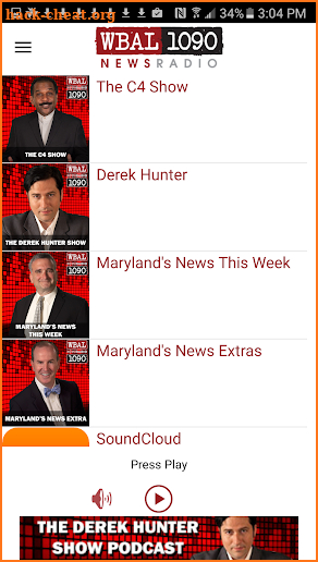 WBAL NewsRadio 1090 screenshot