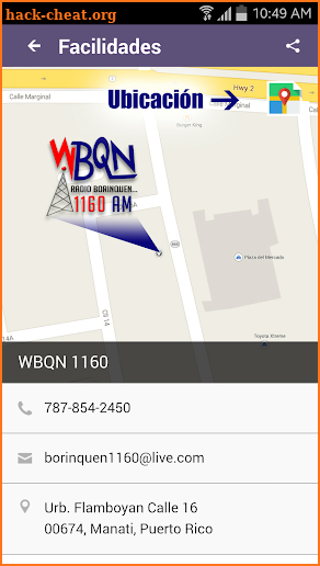 WBQN 1160 screenshot