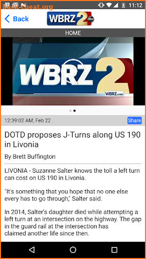 WBRZ screenshot