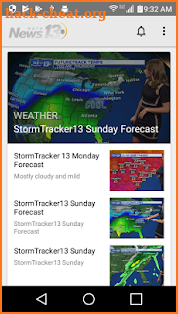 WBTW Weather screenshot