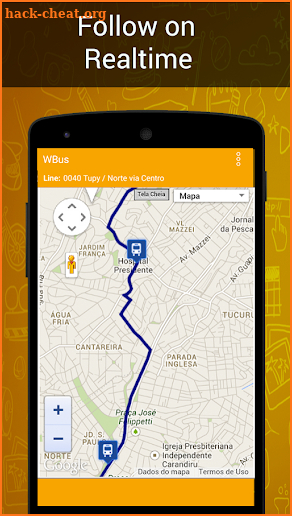 WBus - Tempo Real Horario de onibus e itinerarios screenshot