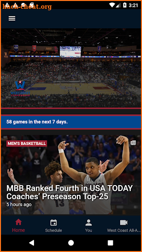 WCC Sports screenshot