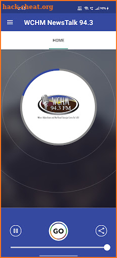 WCHM NewsTalk 94.3 screenshot