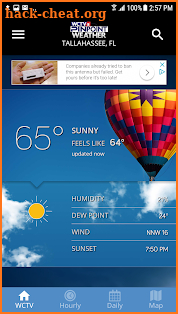 WCTV Pinpoint Weather screenshot